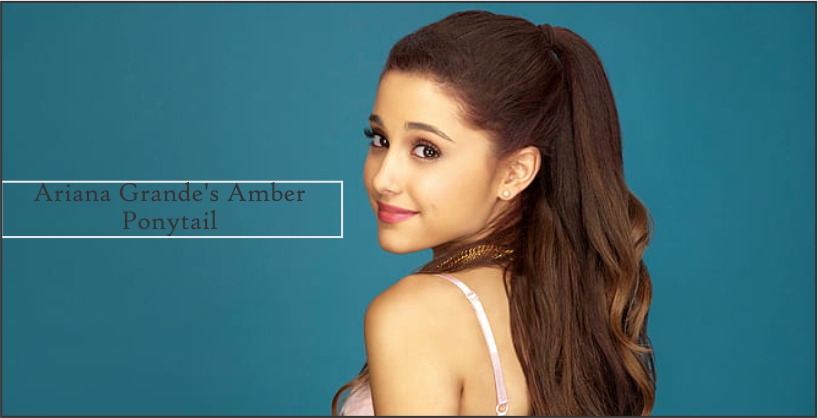 Ariana Grande's Amber Ponytail