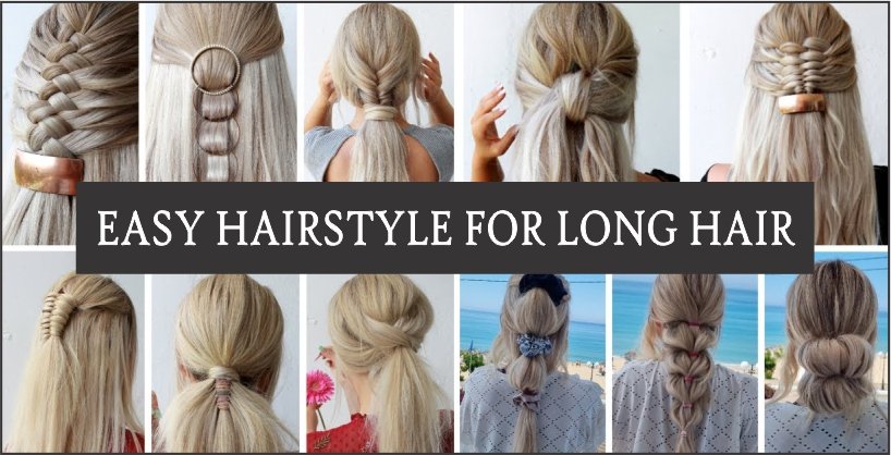 Easy Hairstyle for Long Hair